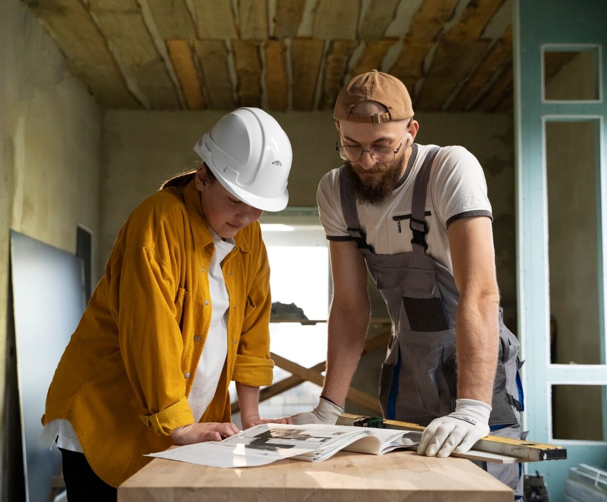 two home reno experts