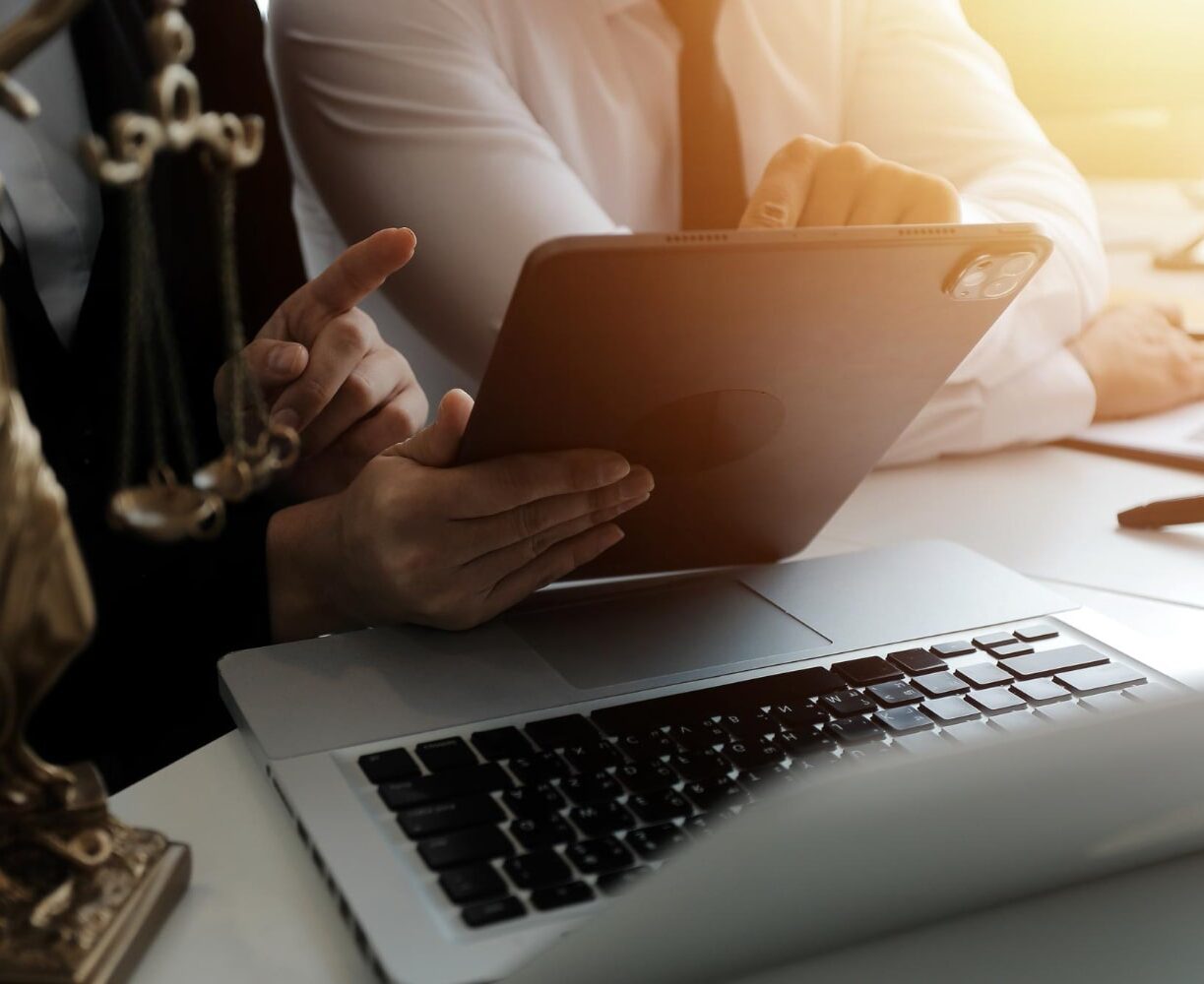 meeting about digital marketing for lawyers