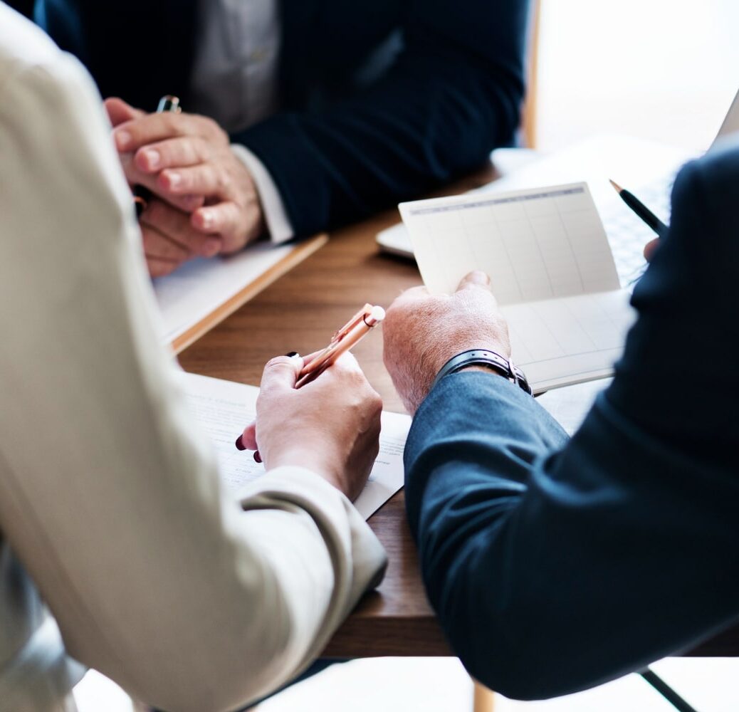 lawyers in a meeting