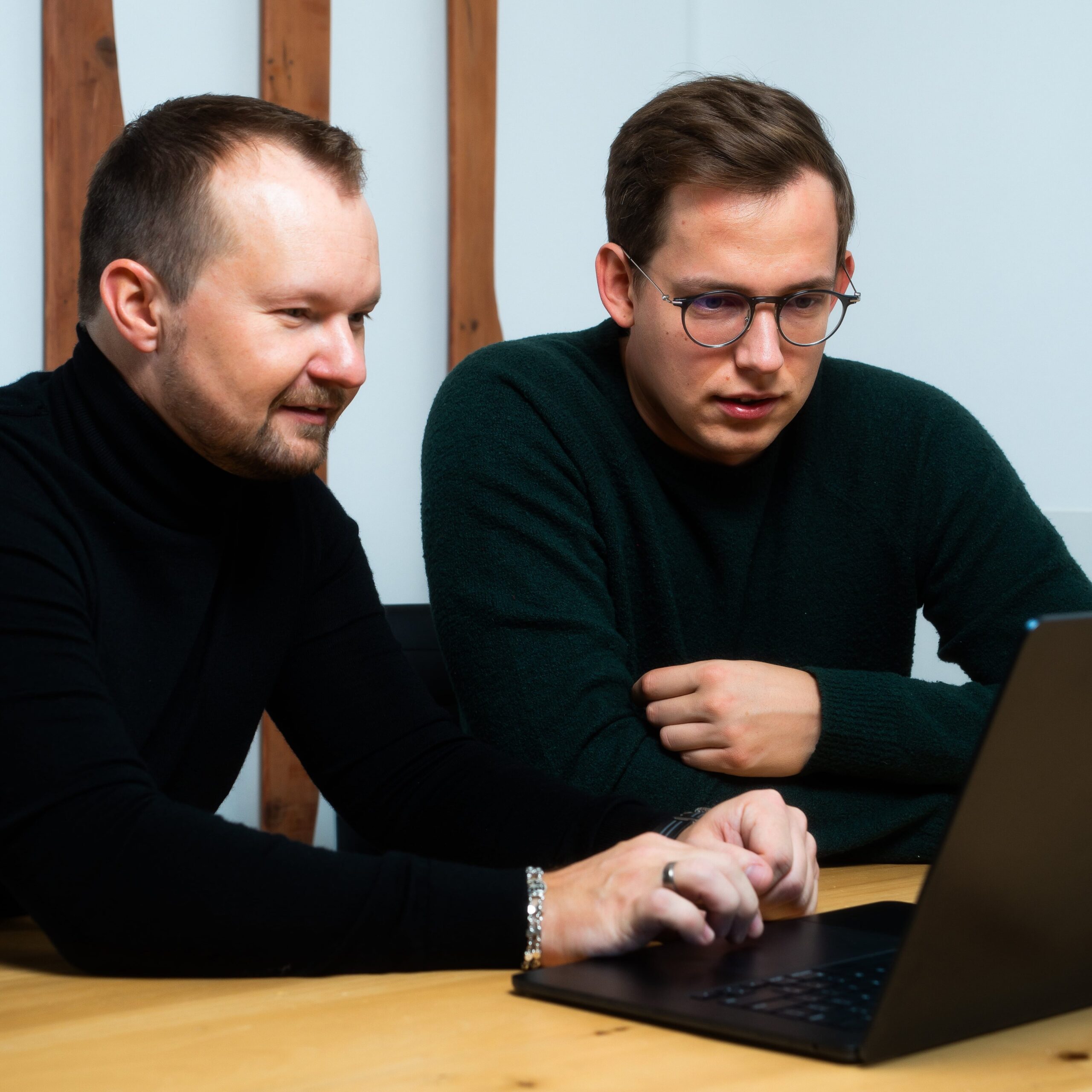 two marketing specialists